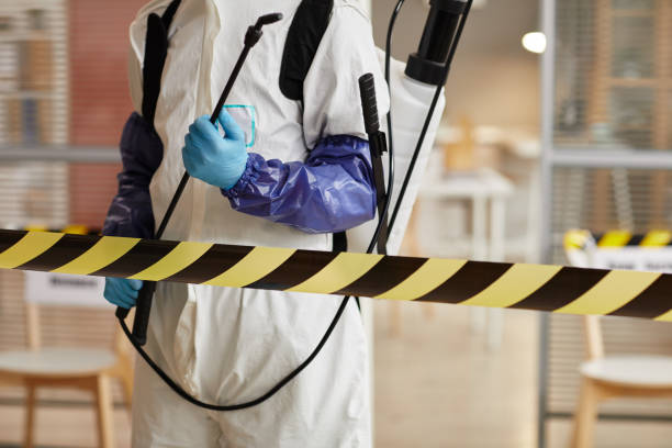 Professional Biohazard technician working in Jacksontown, OH